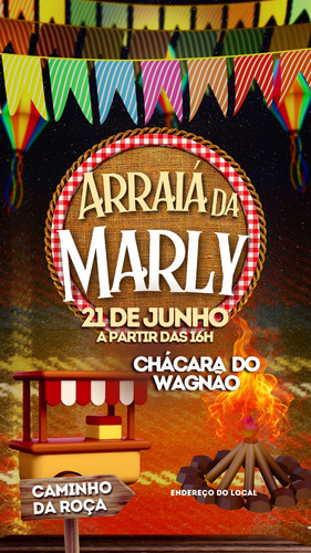 Convite Virtual Interativo - Aniverários, Comemorações...