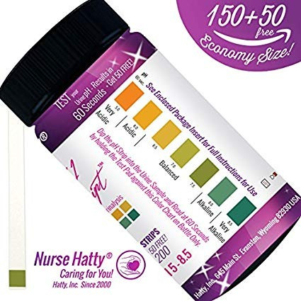 Enfermera Hatty® - 200ct. Tiras De Ph Ahora Se Hacen En Ee.u