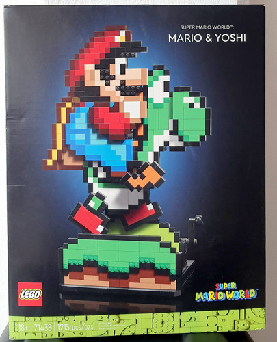 71438 Original Lego Super Mario World Yoshi 1215 Mario Bros (Usado)