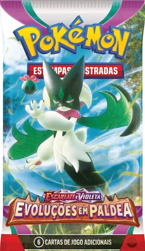 36 Pacotes Caixa Pokémon Booster 216 Cartas - Escarlate e Violeta