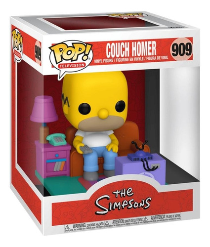Funko Pop The Simpsons Couch Homer #909 Original (Usado)