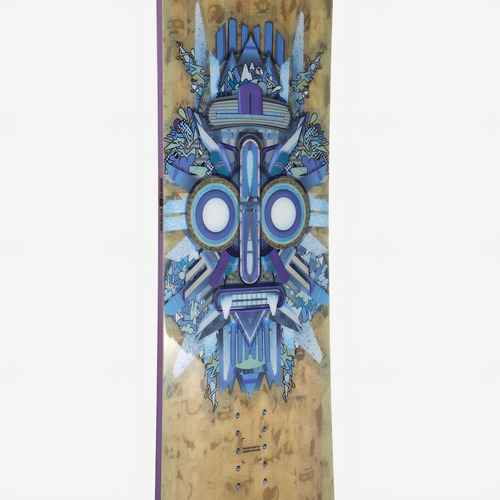 Prancha De Snowboard Freestyle E All Mountain Endzone 500 Cor Marrom 156 Cm