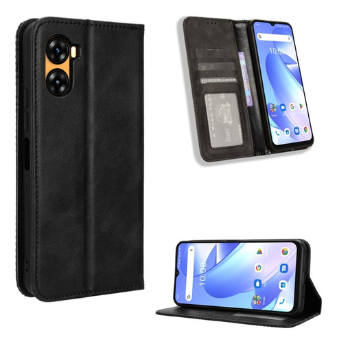 Funda De Cuero Para Teléfono Con Patrón Retro Para Umidigi