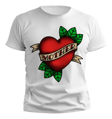 Remera Corazon Tattoo Diseño Exclusivo Hombre