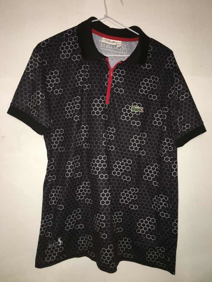 polo colmeia lacoste