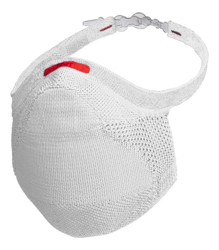 Imagem 1 de 7 de Máscara De Proteção Fiber Knit 3d Infantil Com 1 Refil Tam P