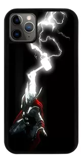 Funda Uso Rudo Tpu Para iPhone Thor Marvel Rayo Mjolnir