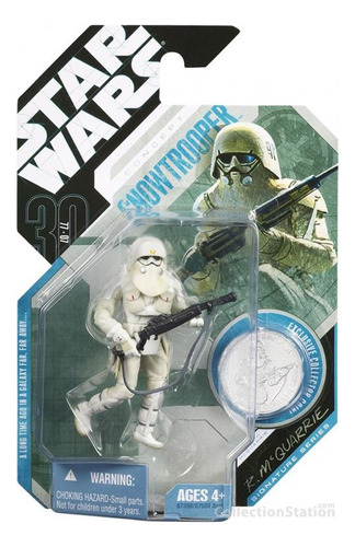 Star Wars Figura Básica Mcquarrie Series #6 Snowtrooper