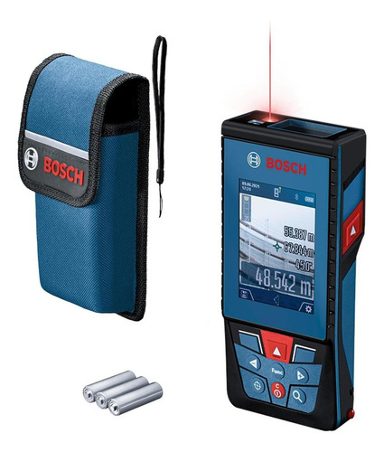 Medidor Láser Bosch Glm 100-25 C Alcance 100m Con Bluetooth