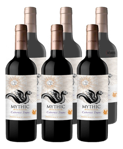 Vino Mythic Mountain Cabernet Franc Caja X6 Unidades