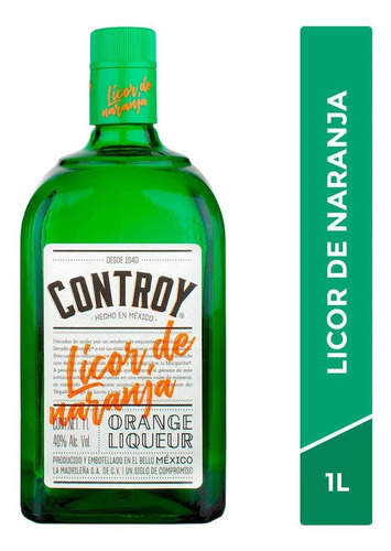 Licor De Naranjas Controy 1l