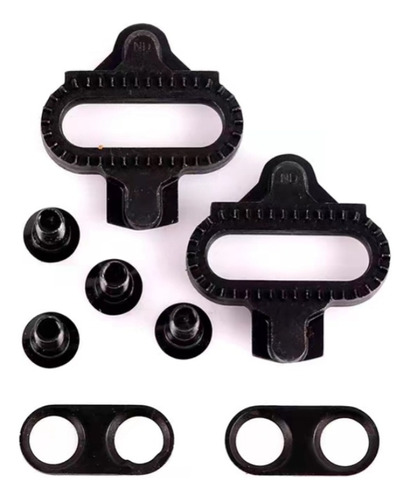 Placas Calas Clips Spd Sm-sh51 Bicicleta Mtb + Llave