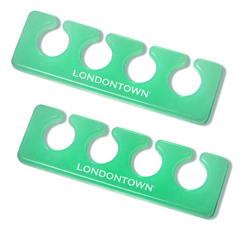 Londontown Separador De Dedos De Gelatina, Flexible Y Suave,