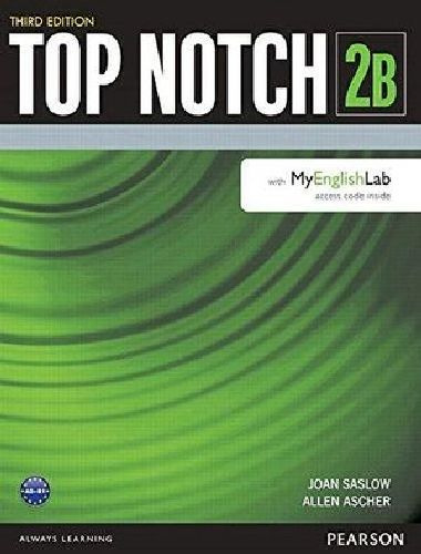 Top Notch 2b 3ed Student Book  W/myenglishlab