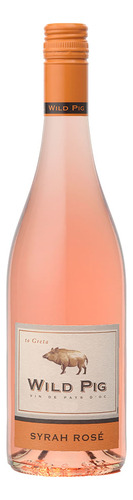 Vinho Rosé Wild Pig Syrah Vin De Pays D'oc 750ml