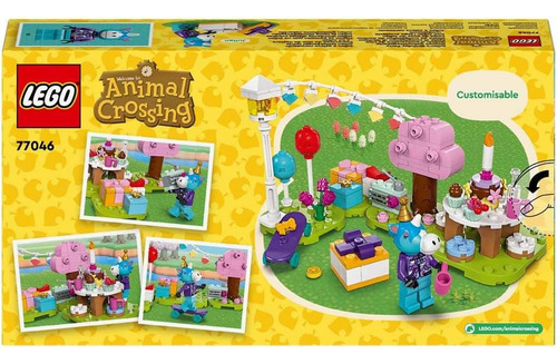 Lego Animal Crossing Fiesta De Cumpleaños De Azulino 77046
