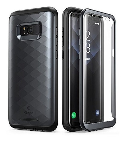 Funda Clayco Serie Hera C/protector De Pantalla P/galaxy S8+