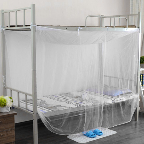 Mosquitera Con 4 Postes Esquineros, Dosel Individual, Matrim
