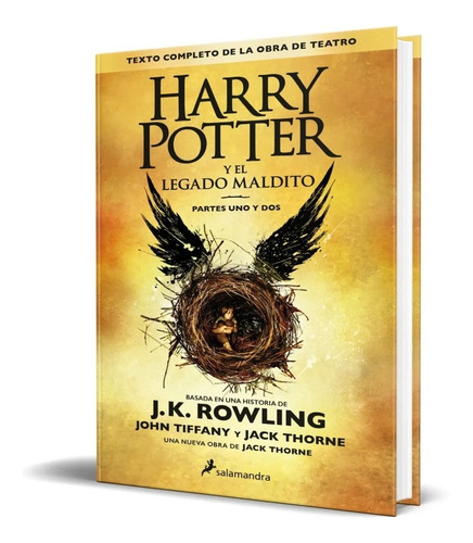 Libro Harry Potter Y El Legado Maldito 1 Y 2 [ Pasta Dura ]