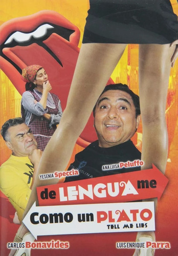 De Lengua Me Como Un Plato / Dvd / Carlos Bonavides