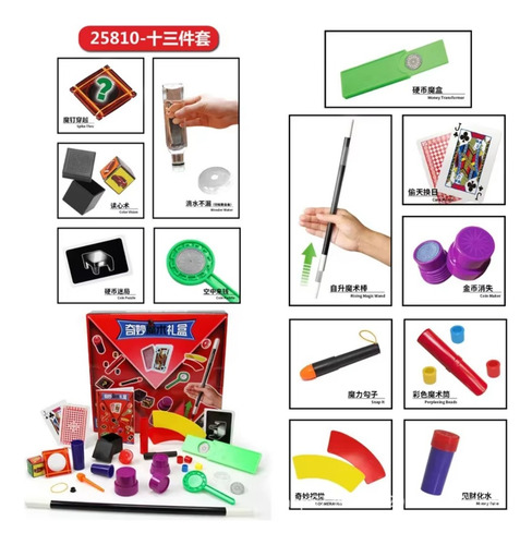 Para Kit Sencillo De Trucos De Magia Para Que Los Niños