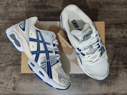 Tênis Asics Gel-nimbus 9 White Light Indigo | MercadoLivre