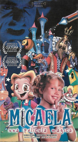 Micaela Una Película Mágica Vhs Micaela Casotto Castellano