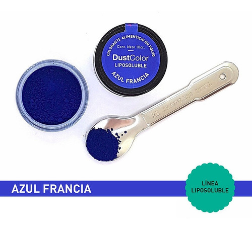 Colorante En Polvo Liposoluble Azul Francia
