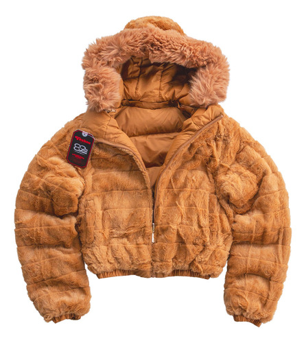 Campera Puffer Reversible Importada Abrigo De Invierno