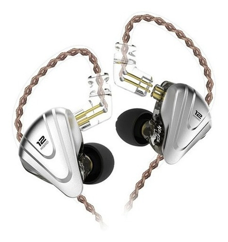 Imagen 1 de 6 de Kz Zsx Terminator Audifonos Con Micro Sin Estuche Negro