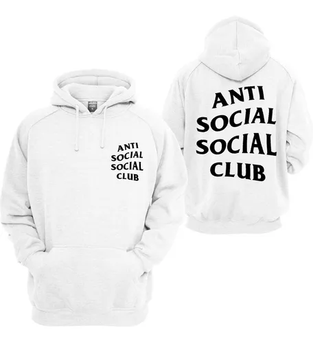 Anti social social club sudadera blanca hotsell