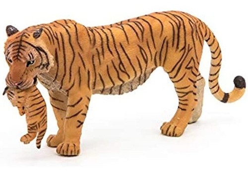 Papo Juego De Figuras De Juguete Tigress With Cub
