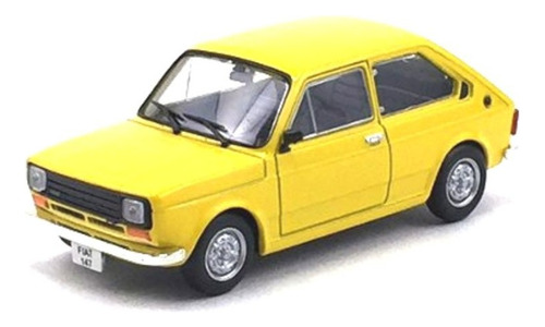 Miniatura Fiat 147 1979 - Carros Inesqueciveis 1/43