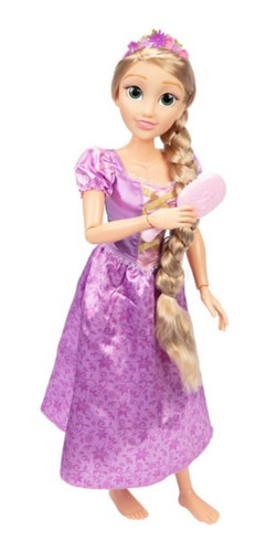 Muñeca Rapunzel Gigante 81 Cm Articuladas Xchws C