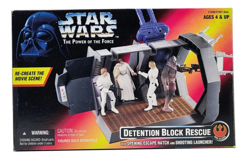 Kenner - Star Wars - Potf Red Card - Detention Block Rescue