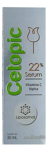 Serum Cetopic 22% Vitamina C Liposomada