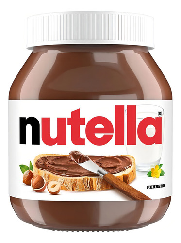 Creme De Avelã Nutella - Ferrero Cacau 650g - Original
