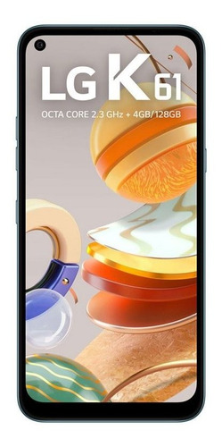 Celular LG K61 Titanio 4gb Ram 128gb Tela 5,63 Camera Quadru