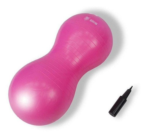 Bola De Ginástica Pilates Feijão Peanut Ball Rosa Odin Fit