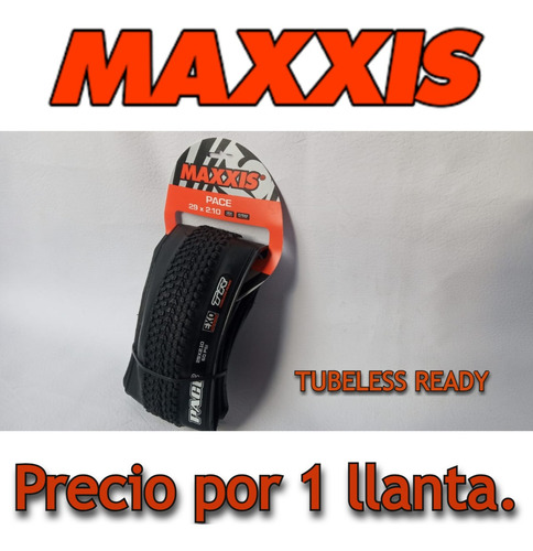 Imagen 1 de 9 de  Llanta Tubeless Ready 29*2.10 -  Maxxis Pace - Exo - Tr -2c