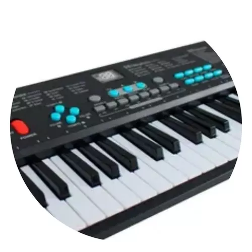 Teclado Musical Infantil 61 Teclas Iniciante Microfone Usb