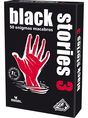 Black Stories 3 - 50 Enigmas Macabros - Galápagos Jogos