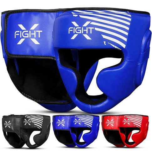 Casco P/ Entrenamiento Fightx, Ajustable, Talla S/m, Azul