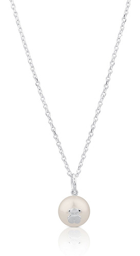 Collar Tous Sweet Dolls De Plata Con Perla