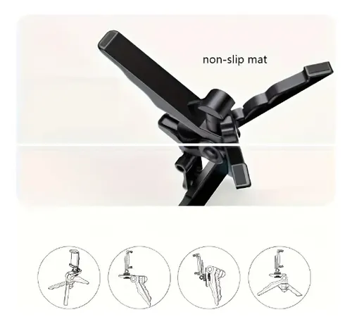Trípode Giratorio 360° Para Smartphone - Soporte Ajustable U