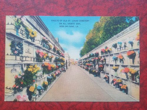 Estados Unidos New Orleans La Postal Cementerio St. Louis