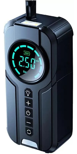 Compressor de ar mini USB portátil Tomate MXB-D001 110V/220V preto