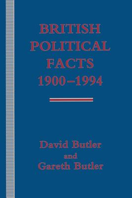 Libro British Political Facts 1900-1994 - Butler, David