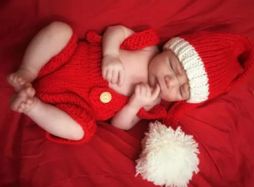 Set Fotográfico Bebé Navidad Santahat