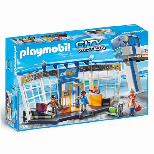 Playmobil Torre De Control Y Aeropuerto City Action 5338